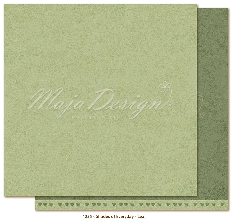 Maja Design - Everyday Life - Mono Everyday - Leaf - 12x12"