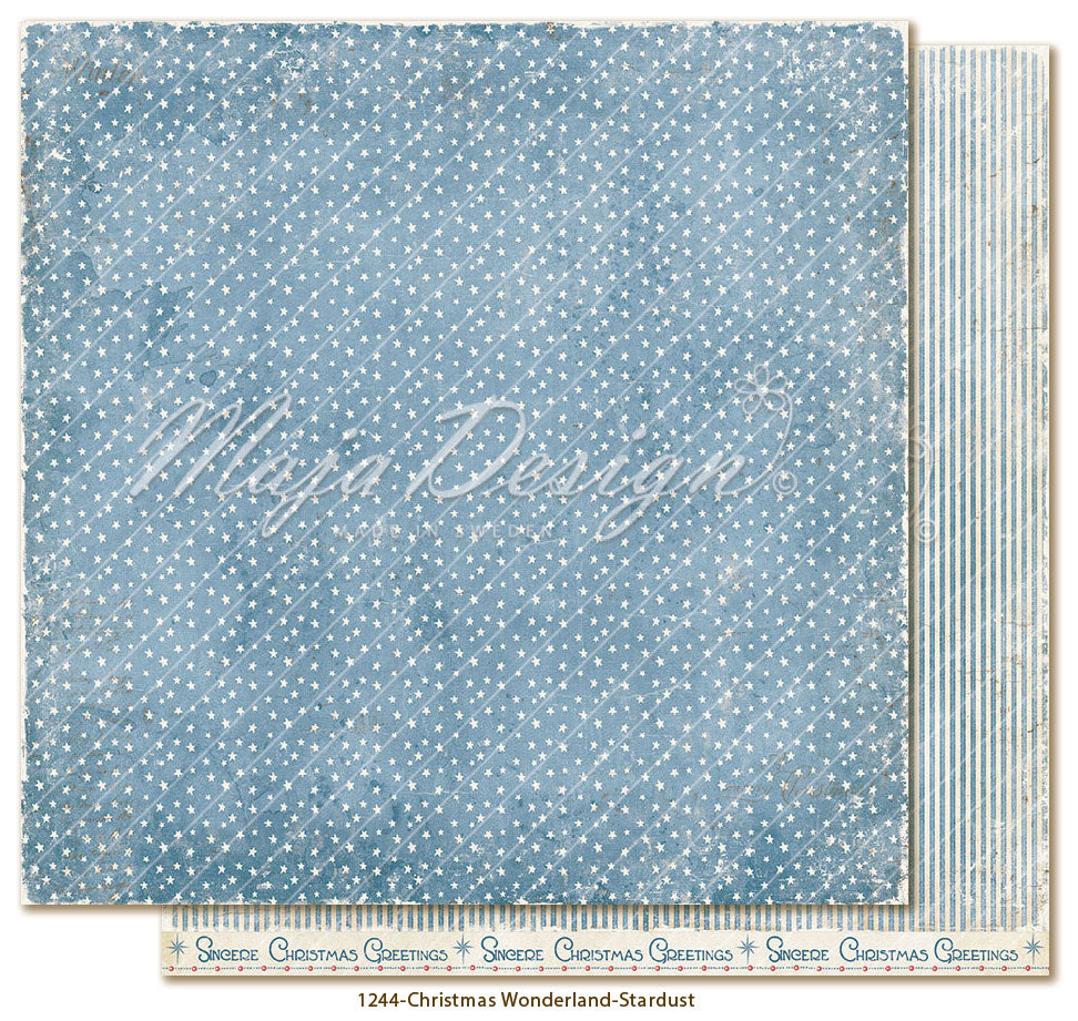 Maja Design - Christmas Wonderland - Collection Pack m/monochrome ark - 12 x 12"