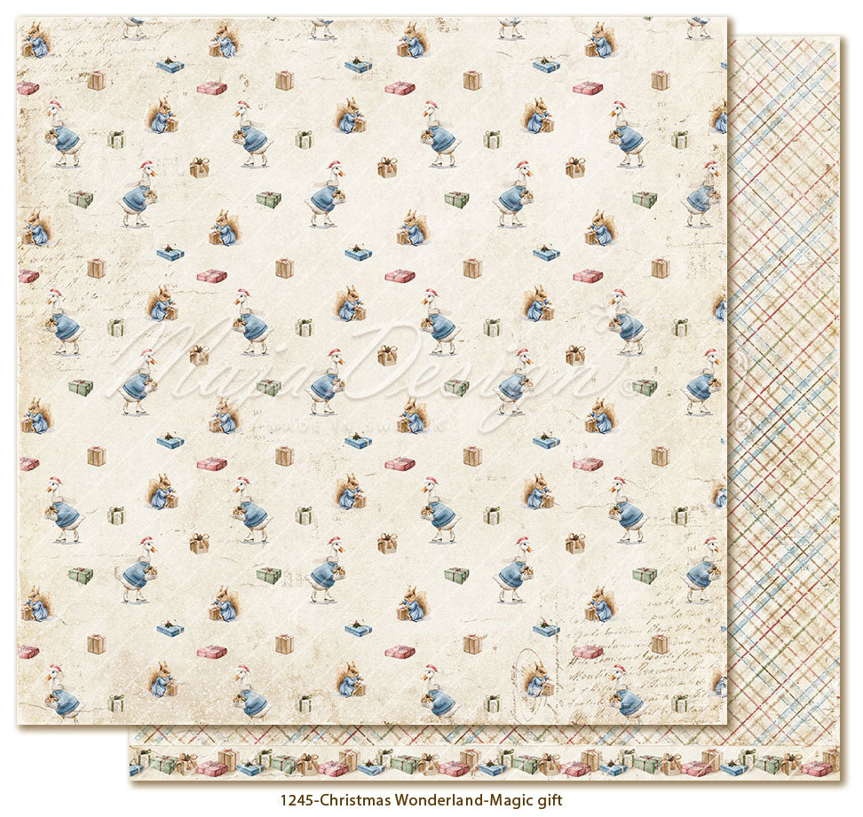 Maja Design - Christmas Wonderland - Collection Pack m/monochrome ark - 12 x 12"