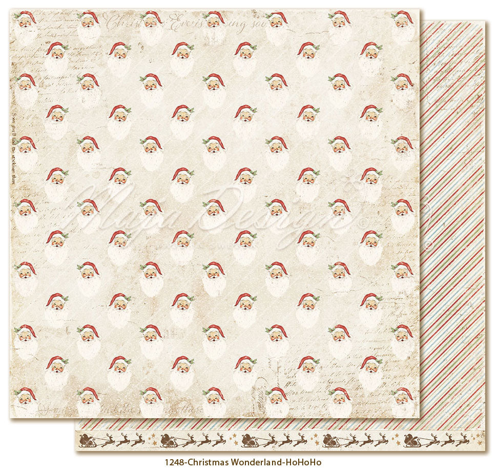 Maja Design - Christmas Wonderland - Collection Pack m/monochrome ark - 12 x 12"