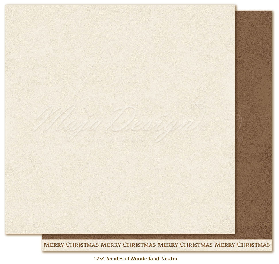Maja Design - Christmas Wonderland - Collection Pack m/monochrome ark - 12 x 12"