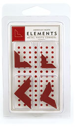 American Crafts: Photo Corners Cranberry