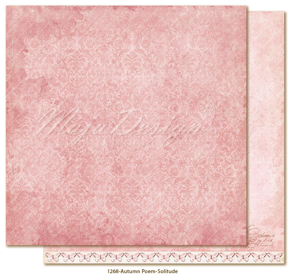 Maja Design - Autumn Poem - Collection Pack m/monochrome ark - 12 x 12"