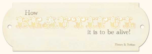 Tres Jolie: Mon Cheri Springtime Quote
