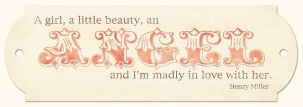 Tres Jolie: Mon Cheri Girl Quote