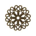 Imaginisce: Chantilly Charms antique brass Timeless Love knots