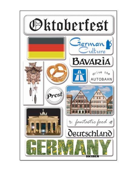 Creative Imaginations: Oktoberfest epoxy stickers