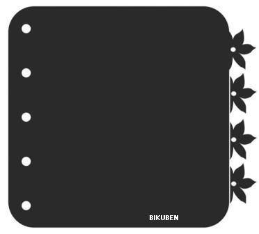 Prima: Build-a-book - firkant med blomst