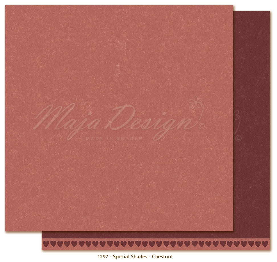 Maja Design - Special Day - Mono - Chestnut  - 12x12"