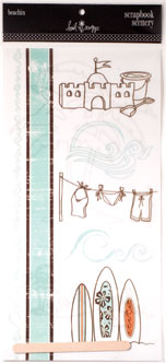 Heidi Swapp: Rub-ons Beachin