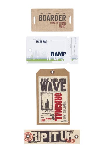 Making Memories: WellWorn Tags surf & skate