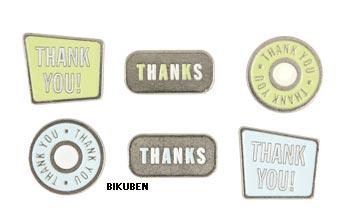 Making Memories: Charmed enamel - Thank You