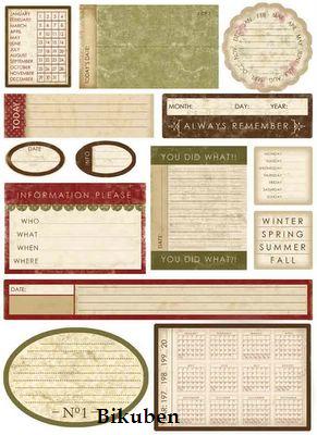 Melissa Frances: Date Promt Stickers