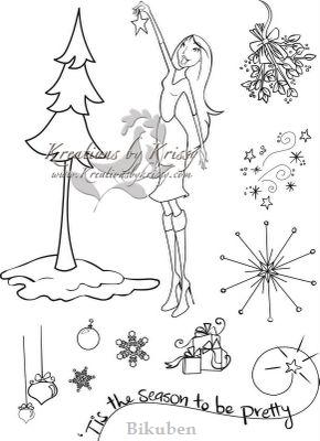 Hanna Stamps: TIS THE SEASON, Clear Stamp Set