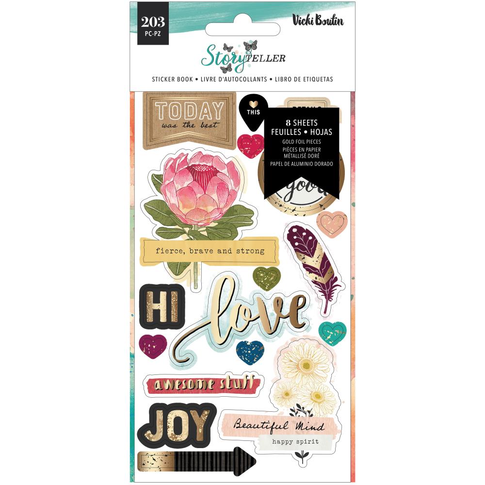 Vicki Boutin - Storyteller - Sticker Book