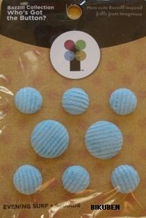 Bazzill: Who's got buttons brads - Evening surf