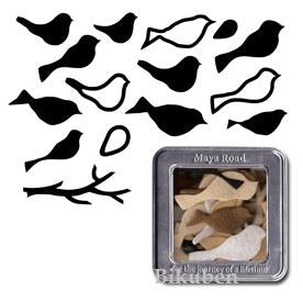 Maya Road: Microcfelt Birds Neutrals