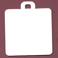 Bazzill: Chipboard Tags Square