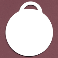 Bazzill: Chipboard Tags Circle