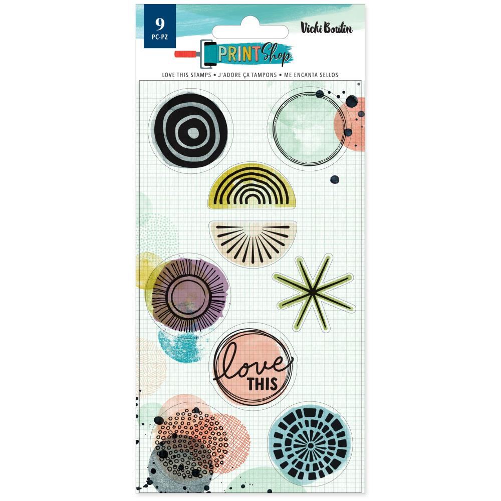 Vicki Boutin - Print Shop - Clear Stamps - Love this