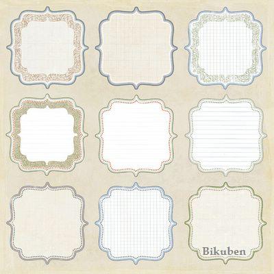 Notabene: Blue Artisans 12 x 12"