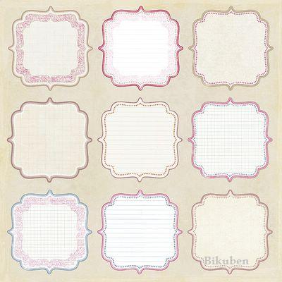 Notabene: Pink Artisans 12 x 12"