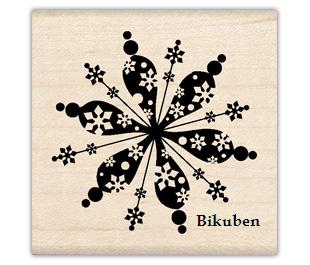 Inkadinkado: Silhouette Snowflake