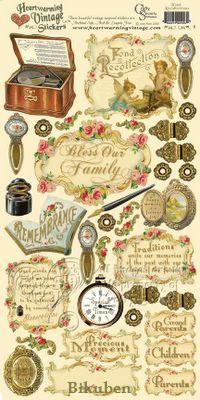 Crafty Secrets: Fond Recollections Vintage Stickers