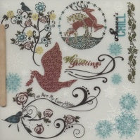 Fancy Pants Rub-ons Clair de Lune