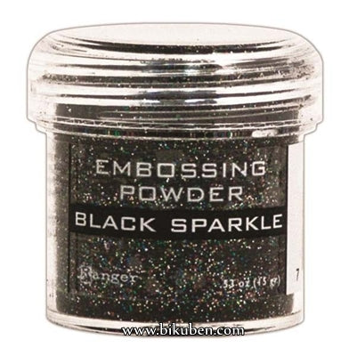Embossing Tinsel BLACK SPARKLE