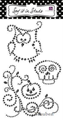 Prima: Say it in Studs - Halloween Owl