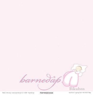 Papirdesign: DÅP Jente 12 x 12"