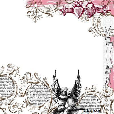 Prima: Overlay - Cherubs Glitter