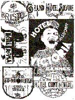 Tim Holtz Hotel Labels