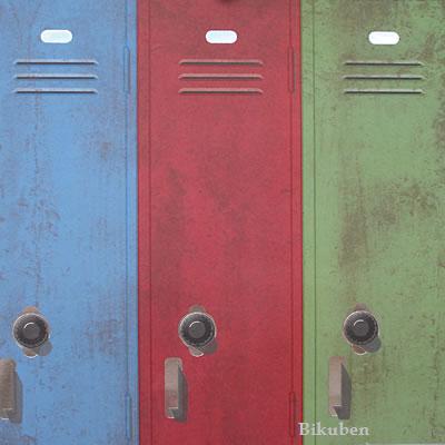 DCWV:High School - Foil Lockers    12 x 12"