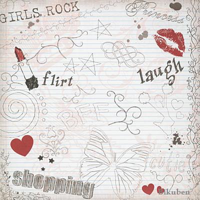 DCWV:High School - Girls Rock 12 x 12"