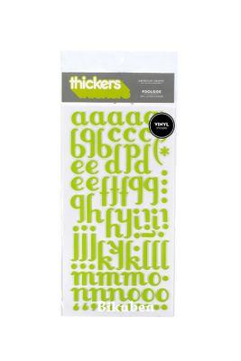 Thickers: Poolside - CRICKET  Vinyl Letters
