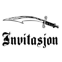 Papirgleder  Invitasjon/Sverd