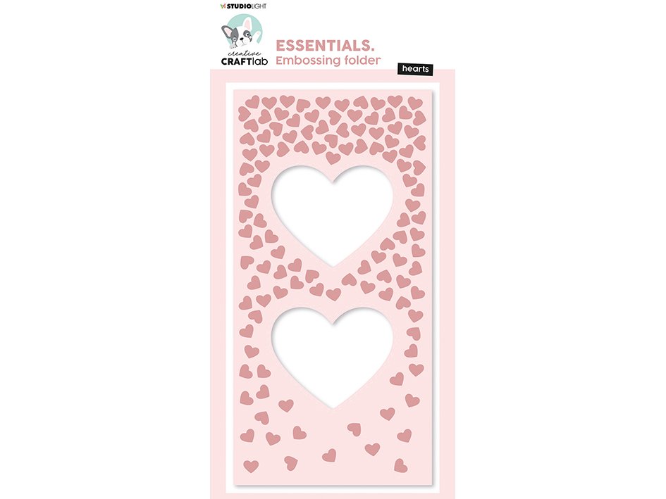 Studiolight - Essentials Embossing Folder - Hearts