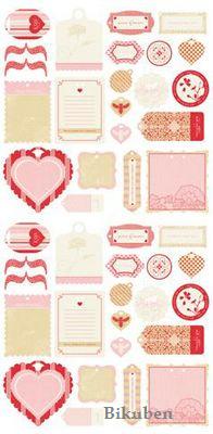 MM: Love Notes - Die-Cut Tags