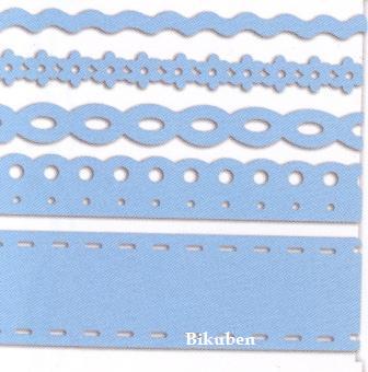Creative Imaginations: Sky Blue Felt Ribbons