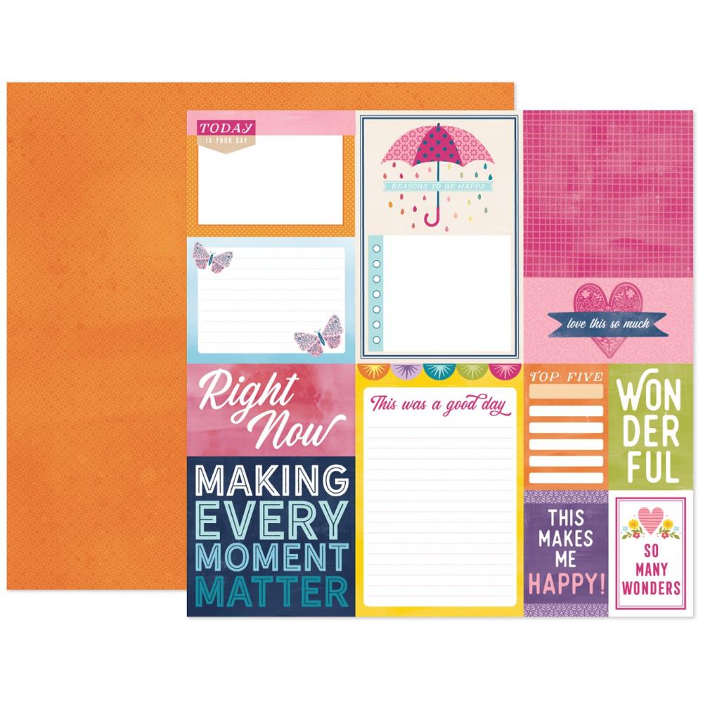 American Crafts - Paige Evans - Wonders #17 - 12 x 12"