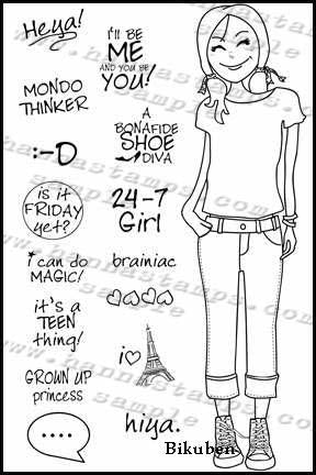 Hanna Stamps: Read My T Clear Stamps