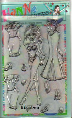 Hanna Stamps: Dress Up   Clear Stamps