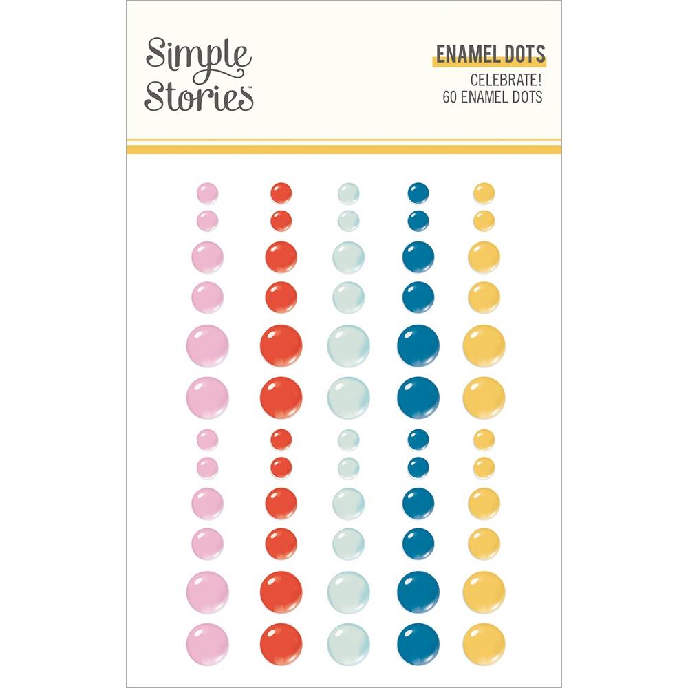 Simple Stories - Celebrate!   - Enamel Dots