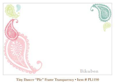 Penny Lane: Tiny Dancer - "Plie" Frame Overlay