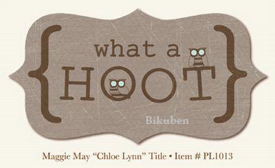 Penny Lane: Maggie May - "Chloe Lynn" Title