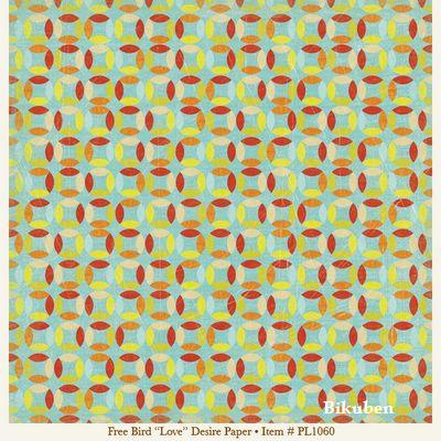 Penny Lane: Free Bird - "Love" Desire  Paper  12 x 12"