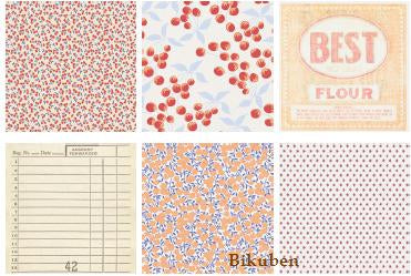 Jenni Bowlin: The Farmers Wife  Mini Papers  4 x 4"