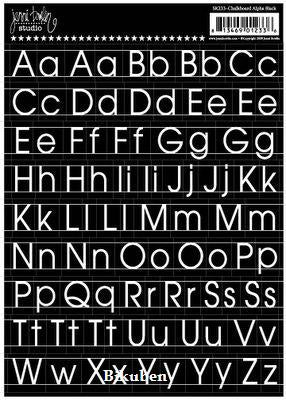 Jenni Bowlin: Chalkboard Alpha Black